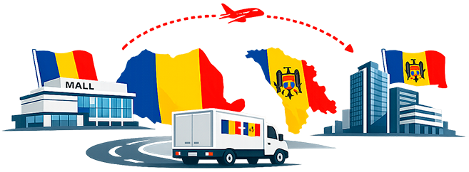 Доставка товаров из Румынии в Кишинёв
